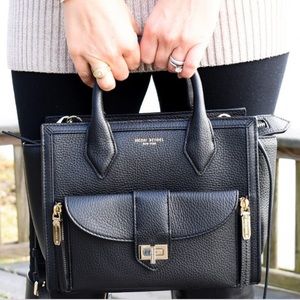 HENRI BENDEL MINI RIVINGTON IN BLACK LIGHT…